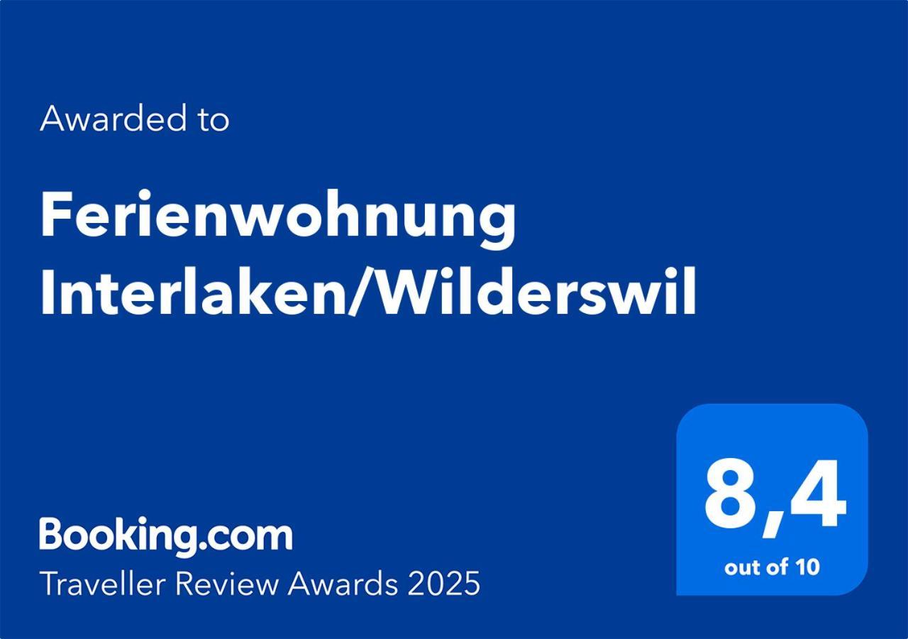 Ferienwohnung Interlaken/Wilderswil Zewnętrze zdjęcie
